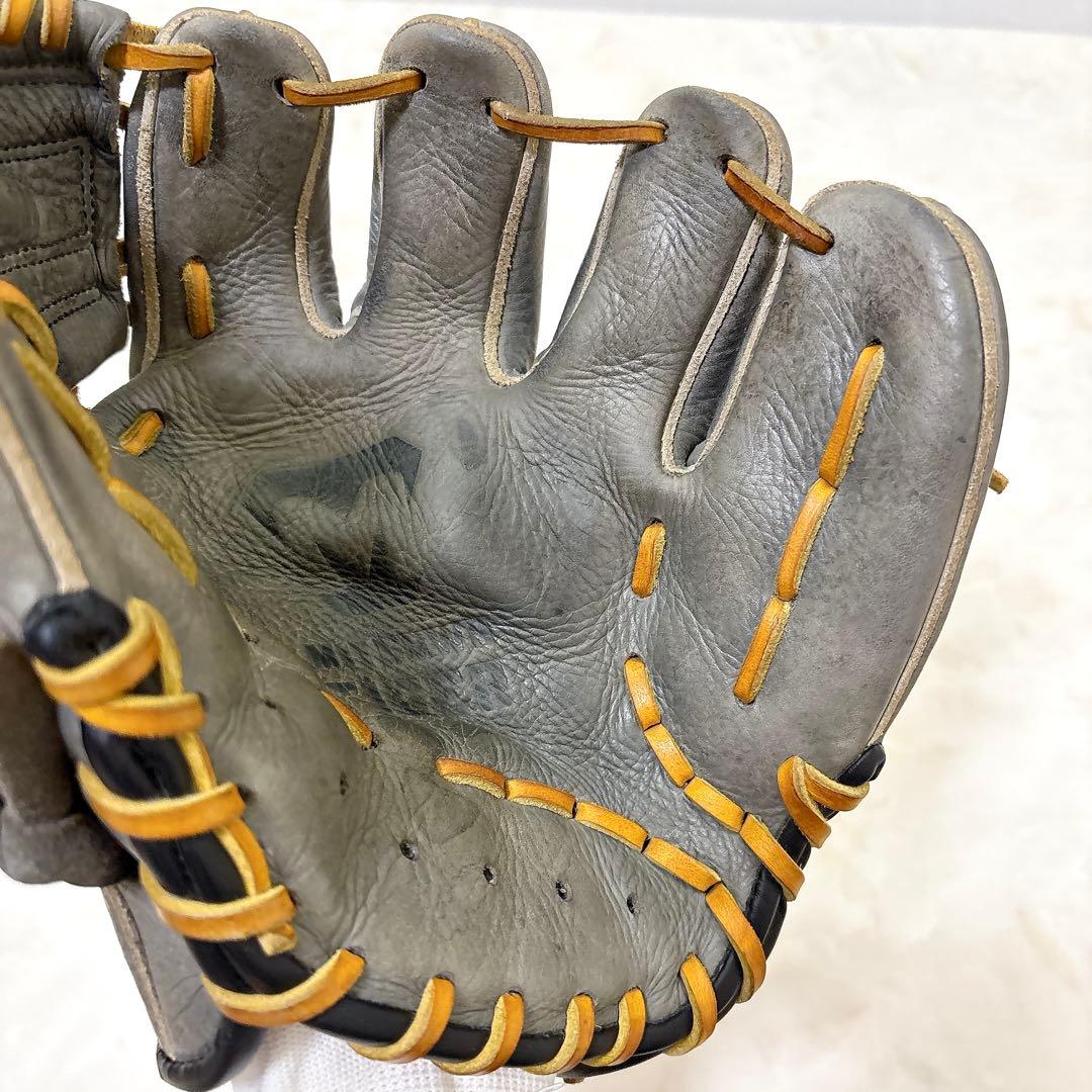 ⚾️ミツワタイガー　一般軟式　内野手グローブ 　右投げ　グレー
