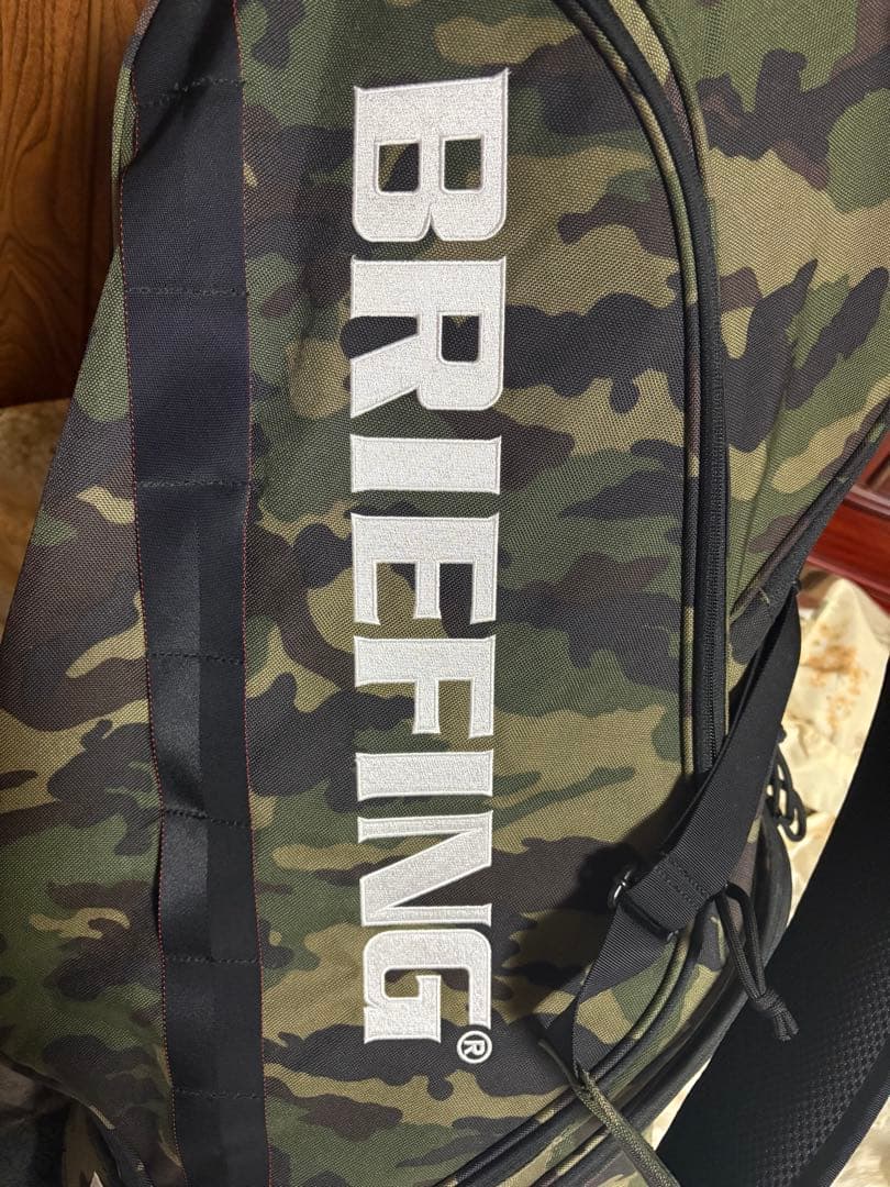 BRIEFING ブリーフィング キャディバッグ カモ 15分割