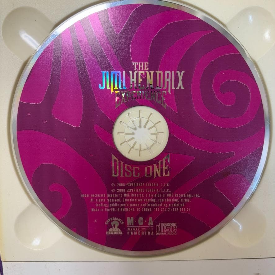 【レア✨】名盤CD ザ ジミ ヘンドリックス エクスペリエンス 4枚組BOX