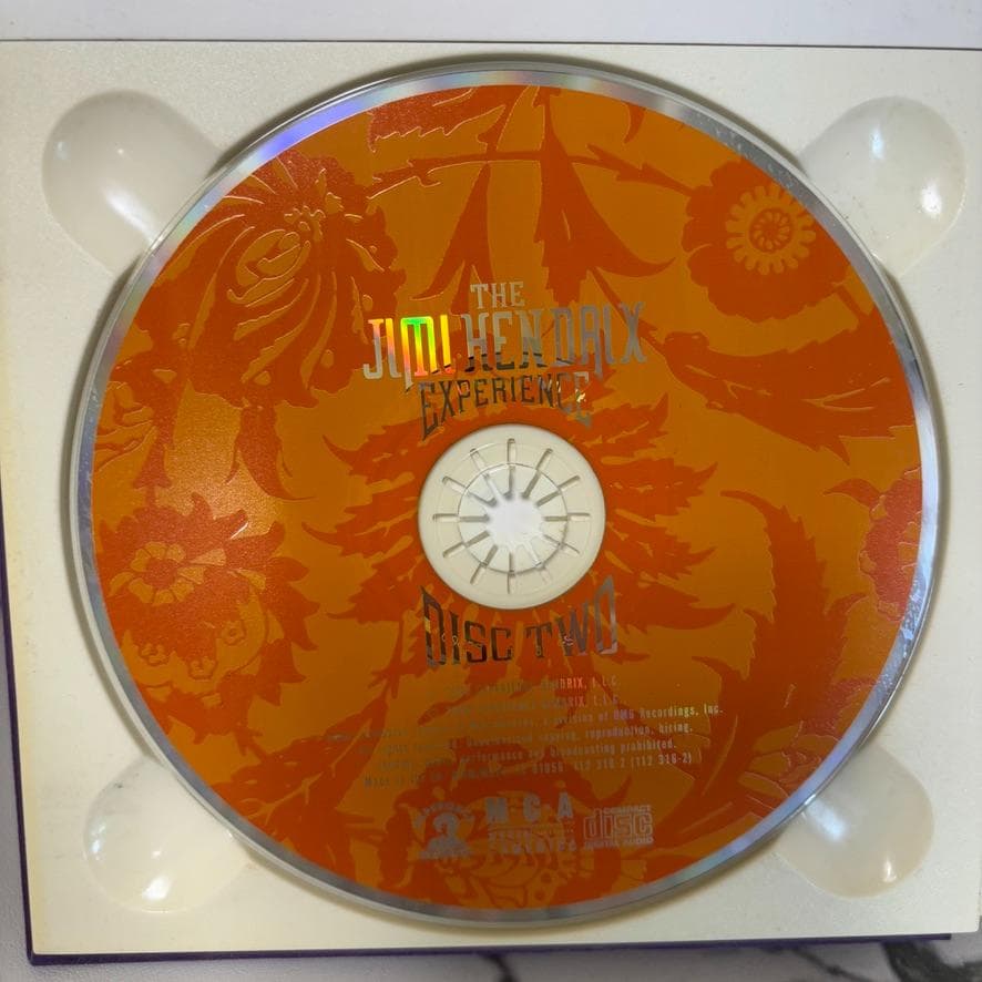 【レア✨】名盤CD ザ ジミ ヘンドリックス エクスペリエンス 4枚組BOX