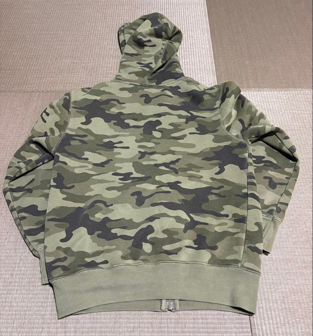 GAP カモフラ フルジップパーカー 迷彩　00s Y2K 平成ギャル　短丈