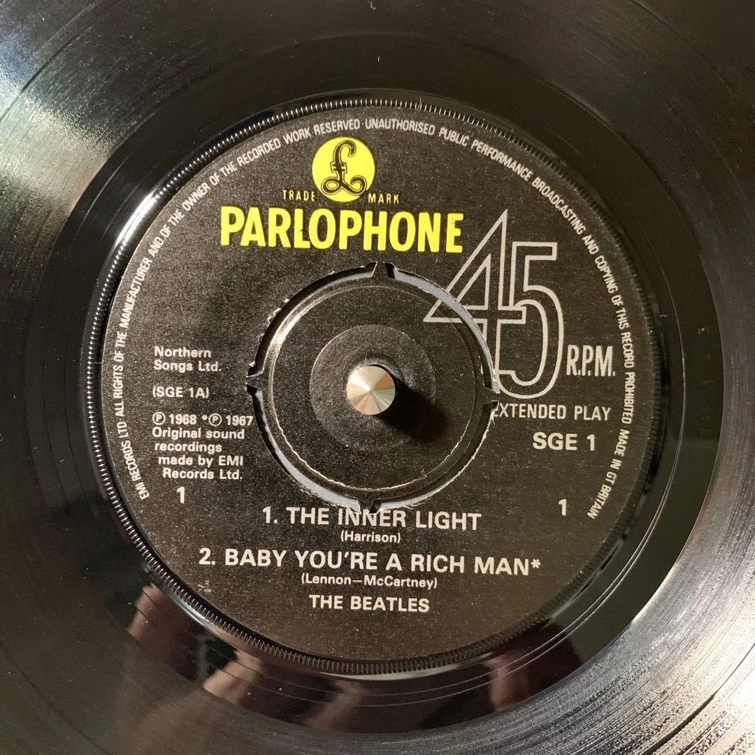 The Beatles / The Beatles UK盤7\"EP