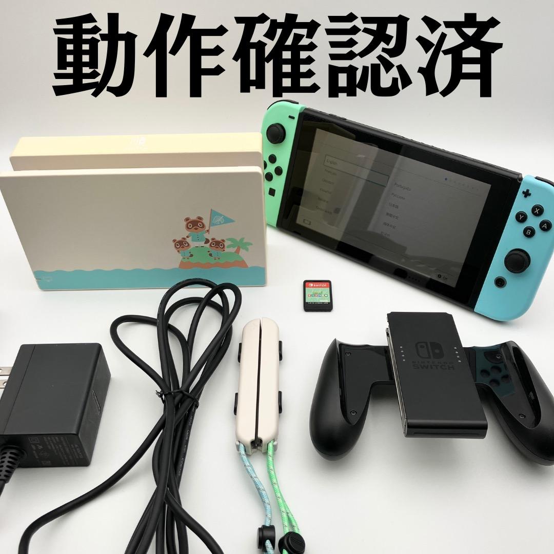 Nintendo Switch HAC-001 どうぶつの森モデル ソフト 付き