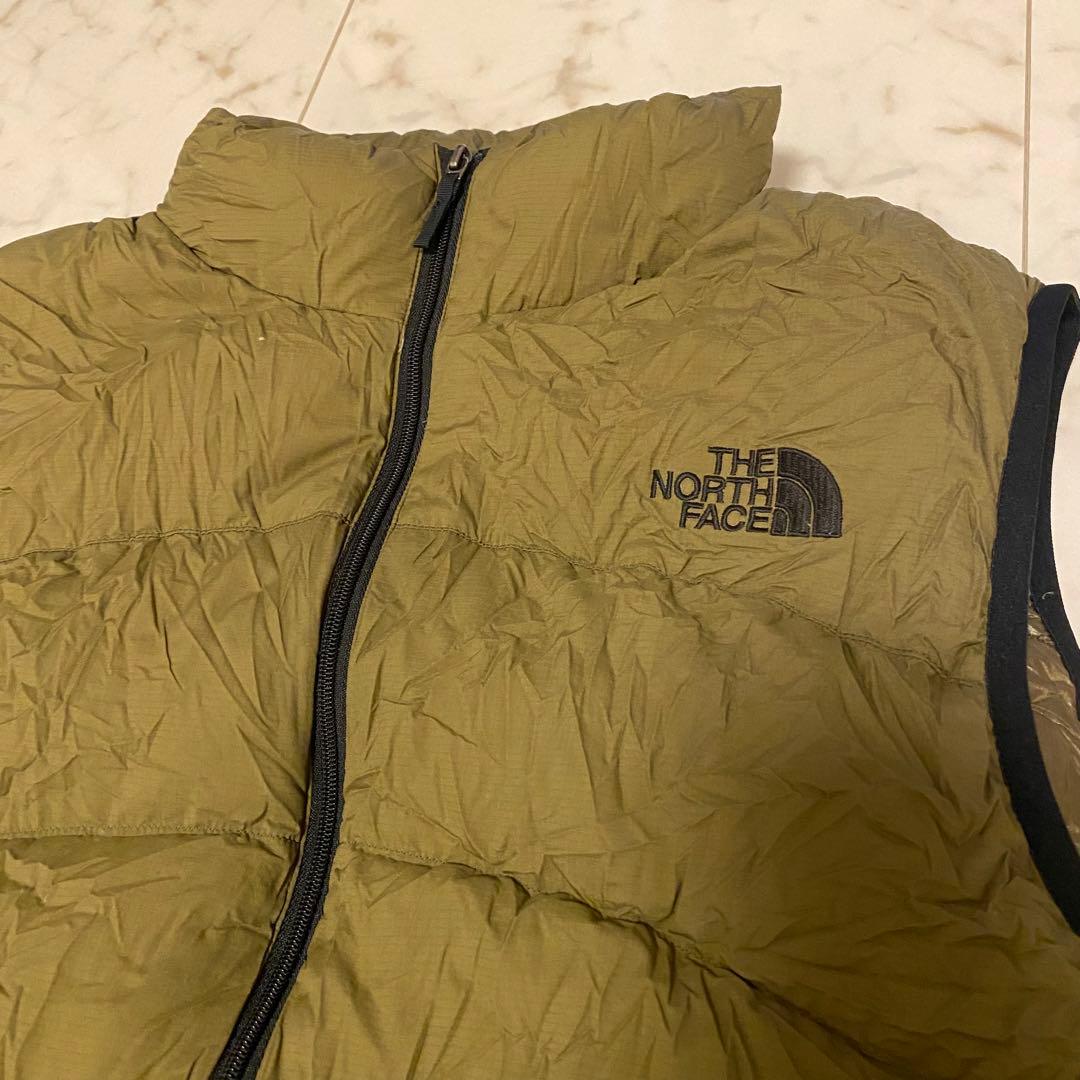 THE NORTH FACE ダウンベスト カーキ　ND91649