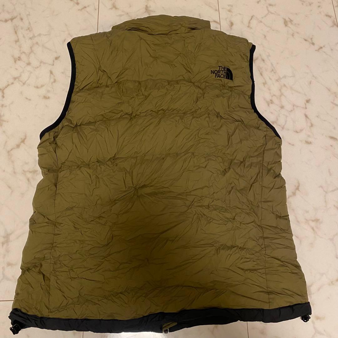 THE NORTH FACE ダウンベスト カーキ　ND91649