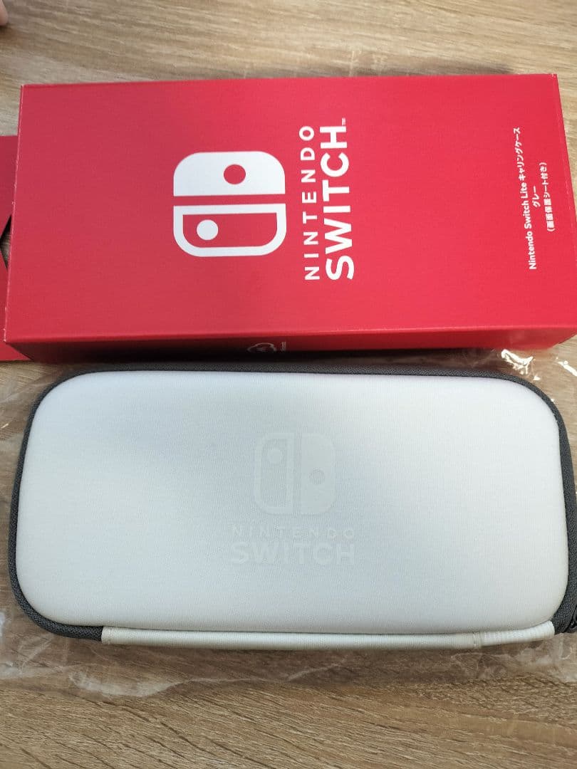 任天堂Switch　Lite ライト　グレー　ケース　セット
