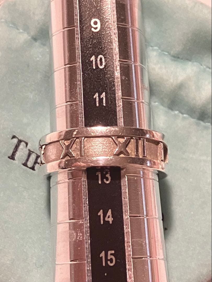【美品】TIFFANY&Co.ティファニー アトラス リング 約12.5号925