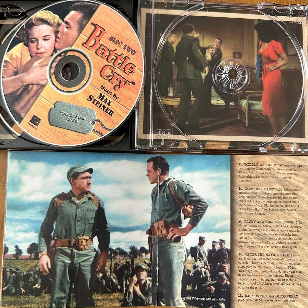 CD 映画「愛欲と戦場」1955 サントラ　マックス・スタイナー