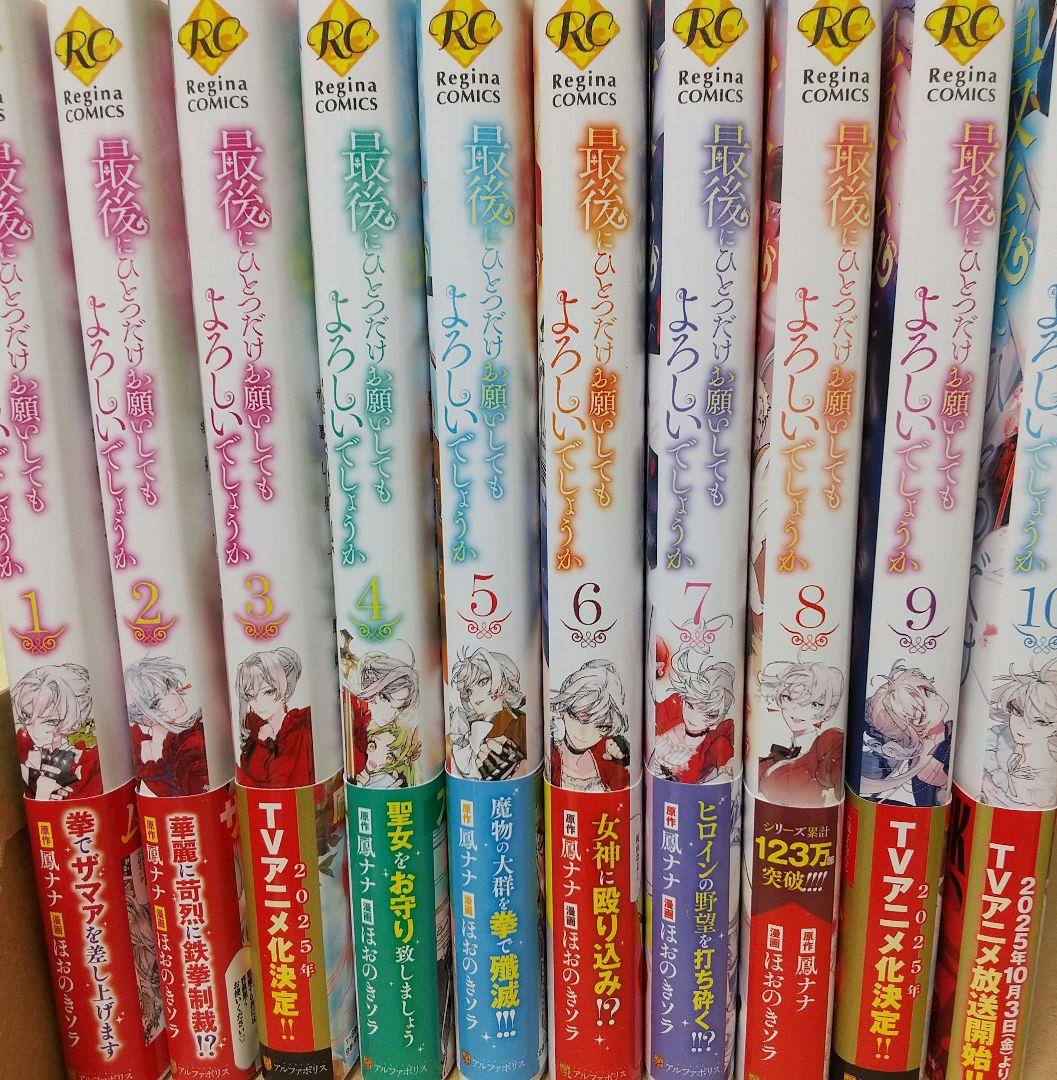 最後にひとつだけお願いしてもよろしいでしょうか　10巻セット