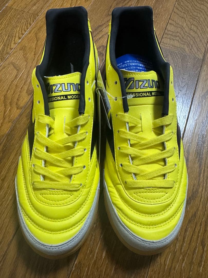 【廃盤カラー】MIZUNO ミズノモレリア IN イエロー✕ブラック 27.0㎝