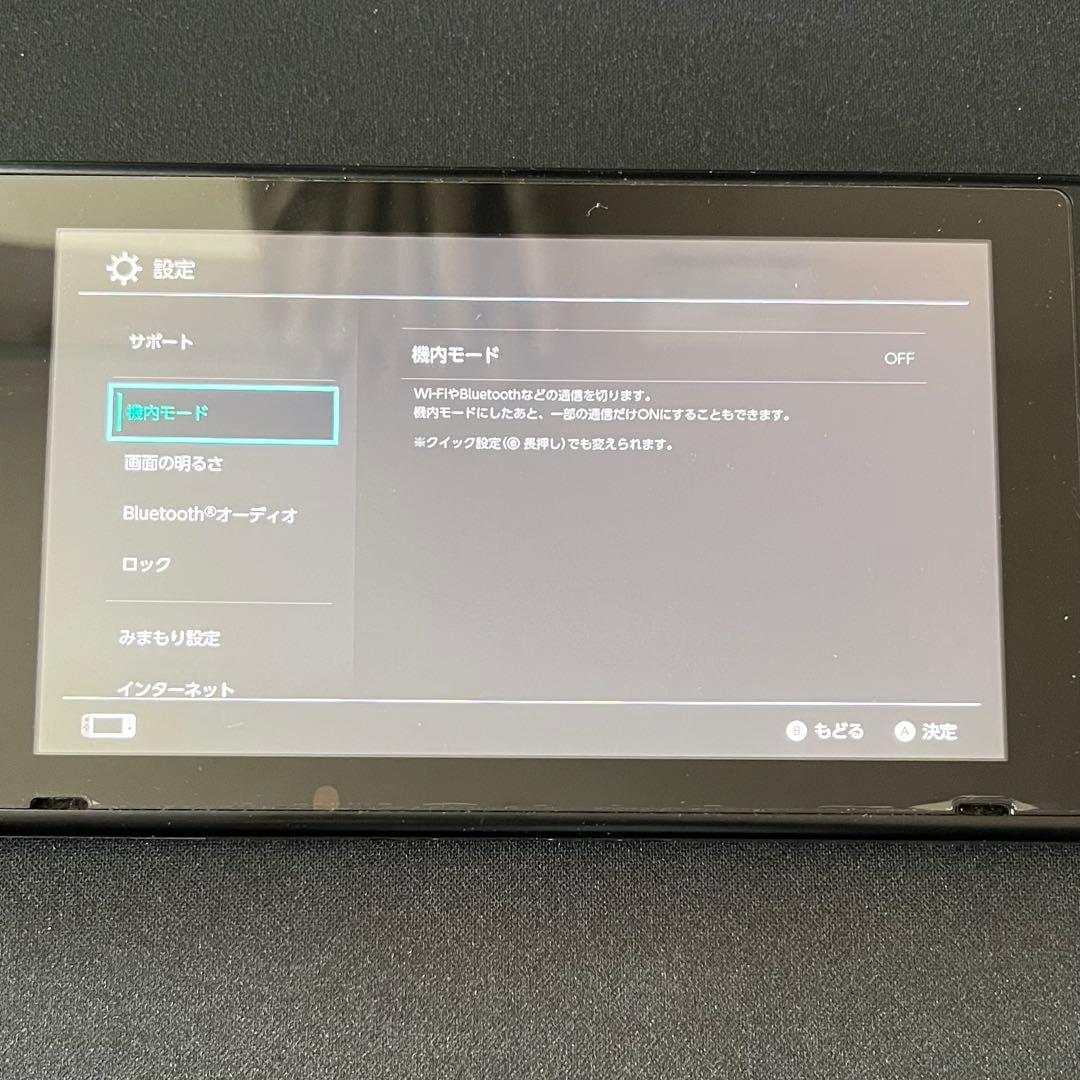 Nintendo Switch ブラック　ジャンク品
