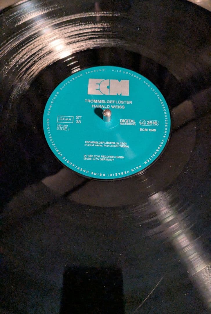 Harald Weiss Trommelgeflüsterレコード