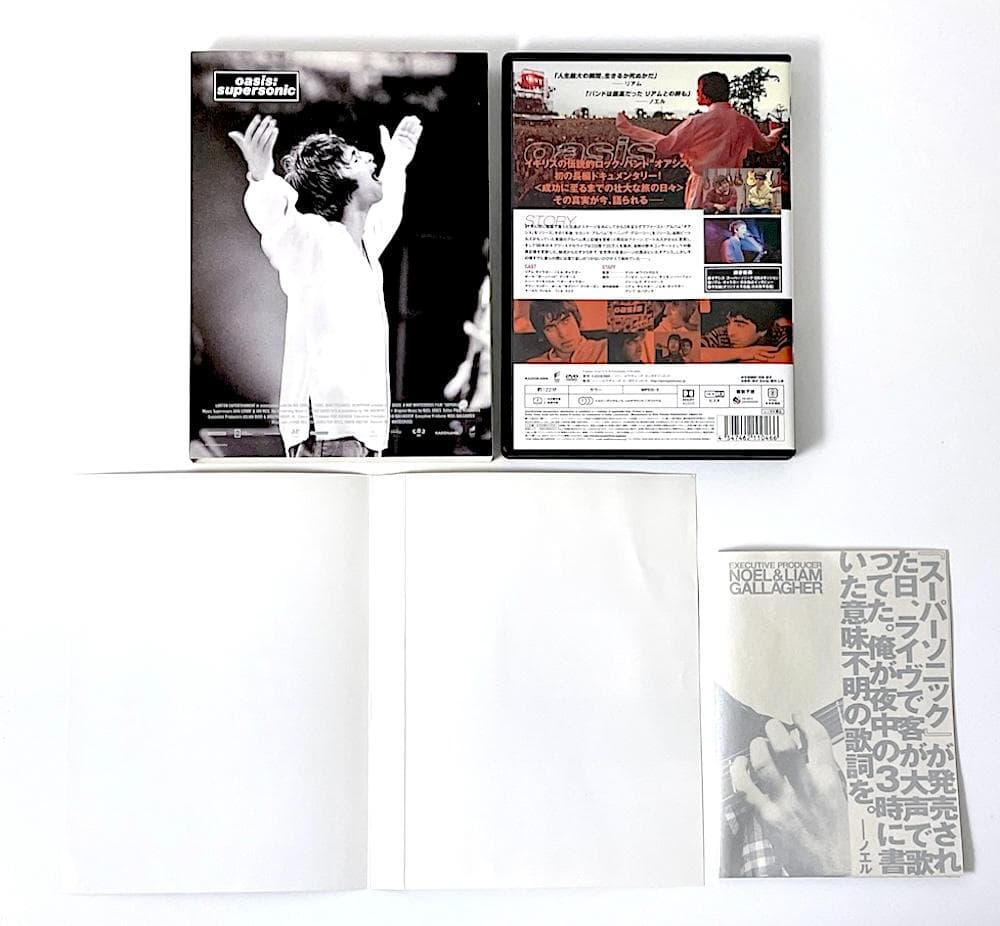 廃盤 初回生産限定 帯付き DVD オアシス：スーパーソニック('16英)