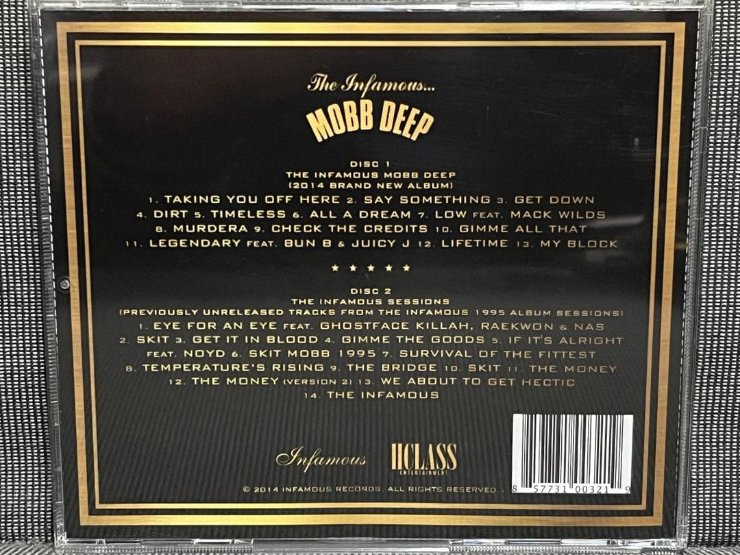 【MOBB DEEP】【2CD】【THE INFAMOUS MOBB DEEP】