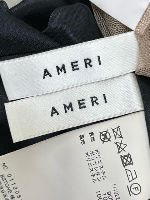 ワンピース (L02365) AMERI MANY WAY AIRY VEIL DRESS