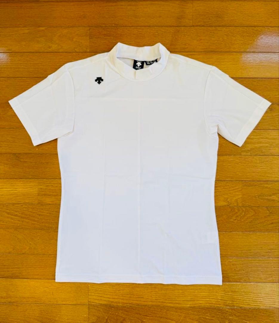 DESCENTE GOLF 半袖ハイネックシャツ&ショートパンツセット M