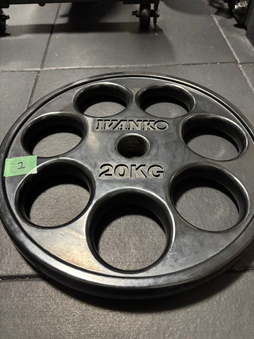 ivanko オリンピックプレート 20kg ②