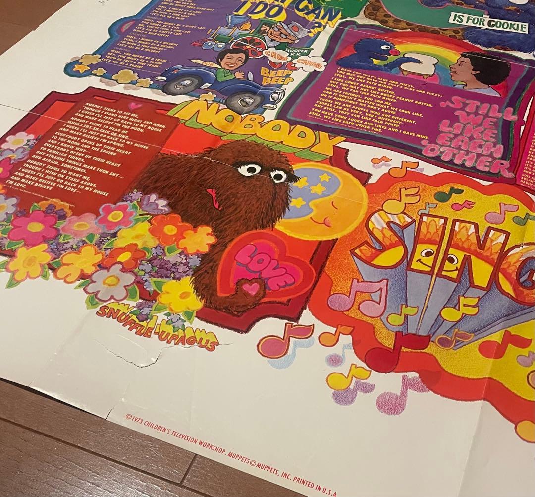 USオリ ギミックジャケ&ポスター付き SESAME STREET LIVE!