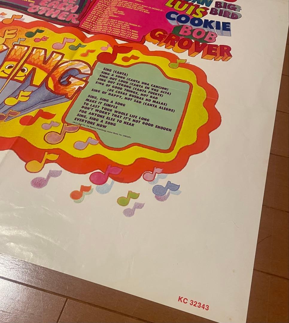 USオリ ギミックジャケ&ポスター付き SESAME STREET LIVE!
