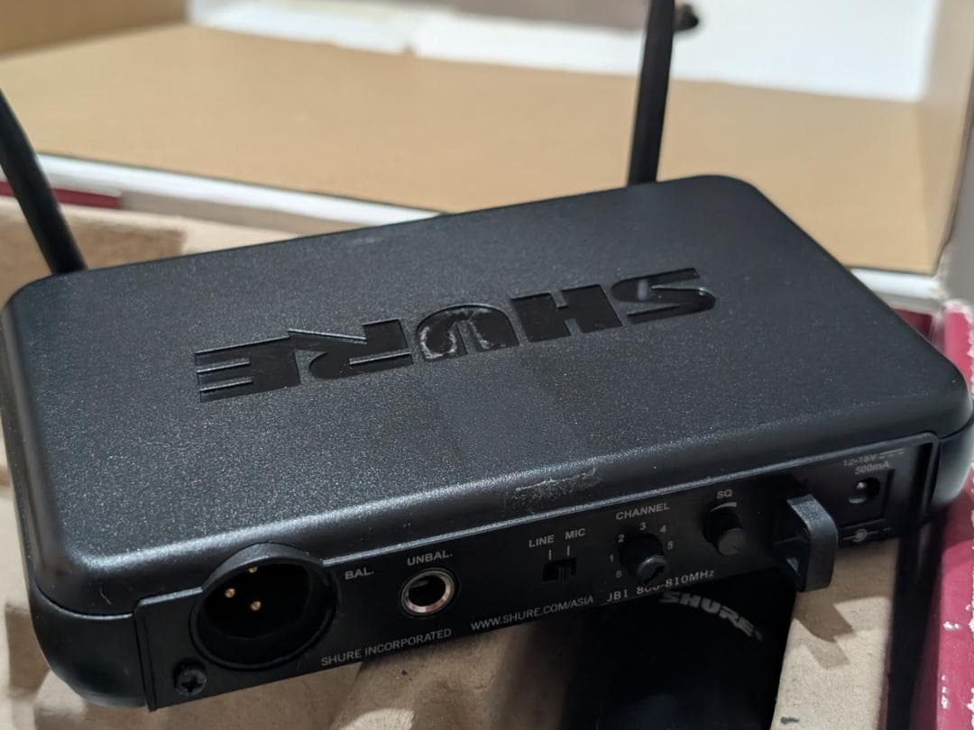 【Shure】PG28＋SVX4【ワイヤレスシステム】