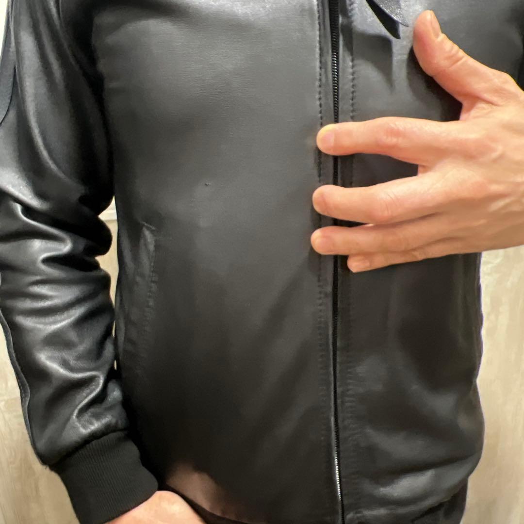 Schott ブラック レザージャケット S 春先に丁度いいラムレザーです！