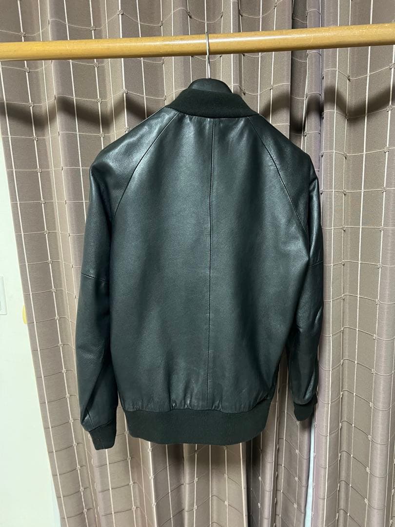 Schott ブラック レザージャケット S 春先に丁度いいラムレザーです！