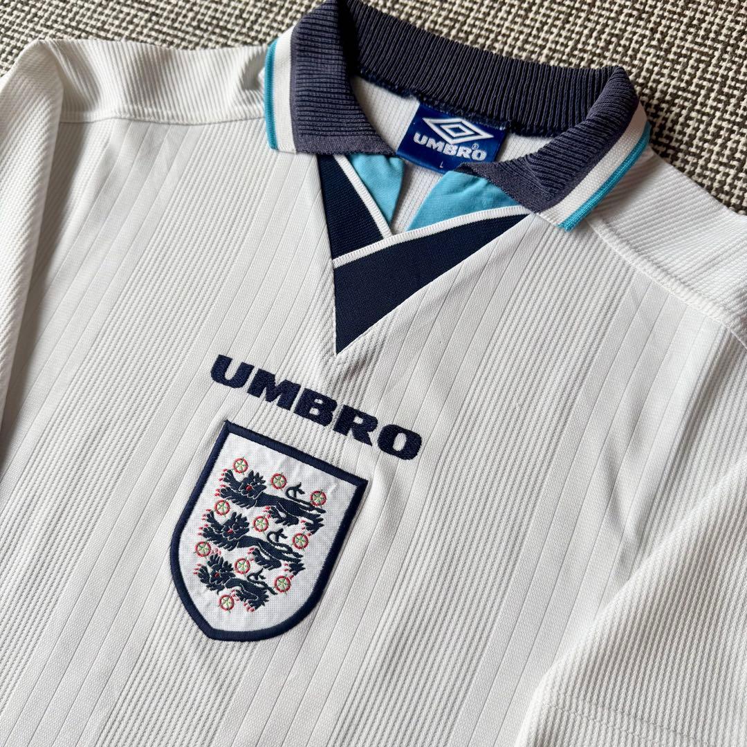 【ユーロ１９９６着用モデル】イングランド代表 ９６／９７（H）UMBRO