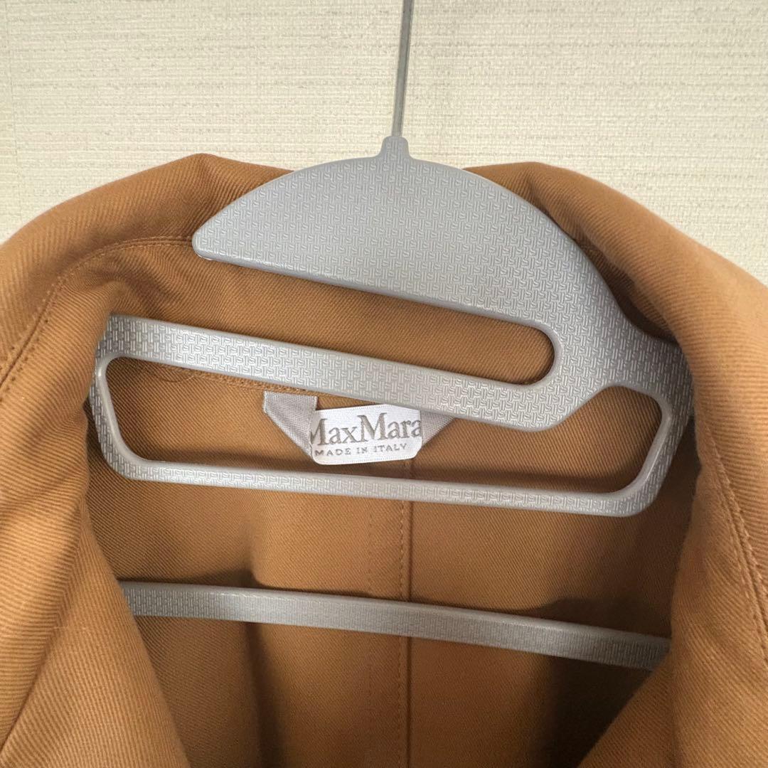 MAXMARA コットン ギャバジンケープ FATA ポンチョ トレンチコート