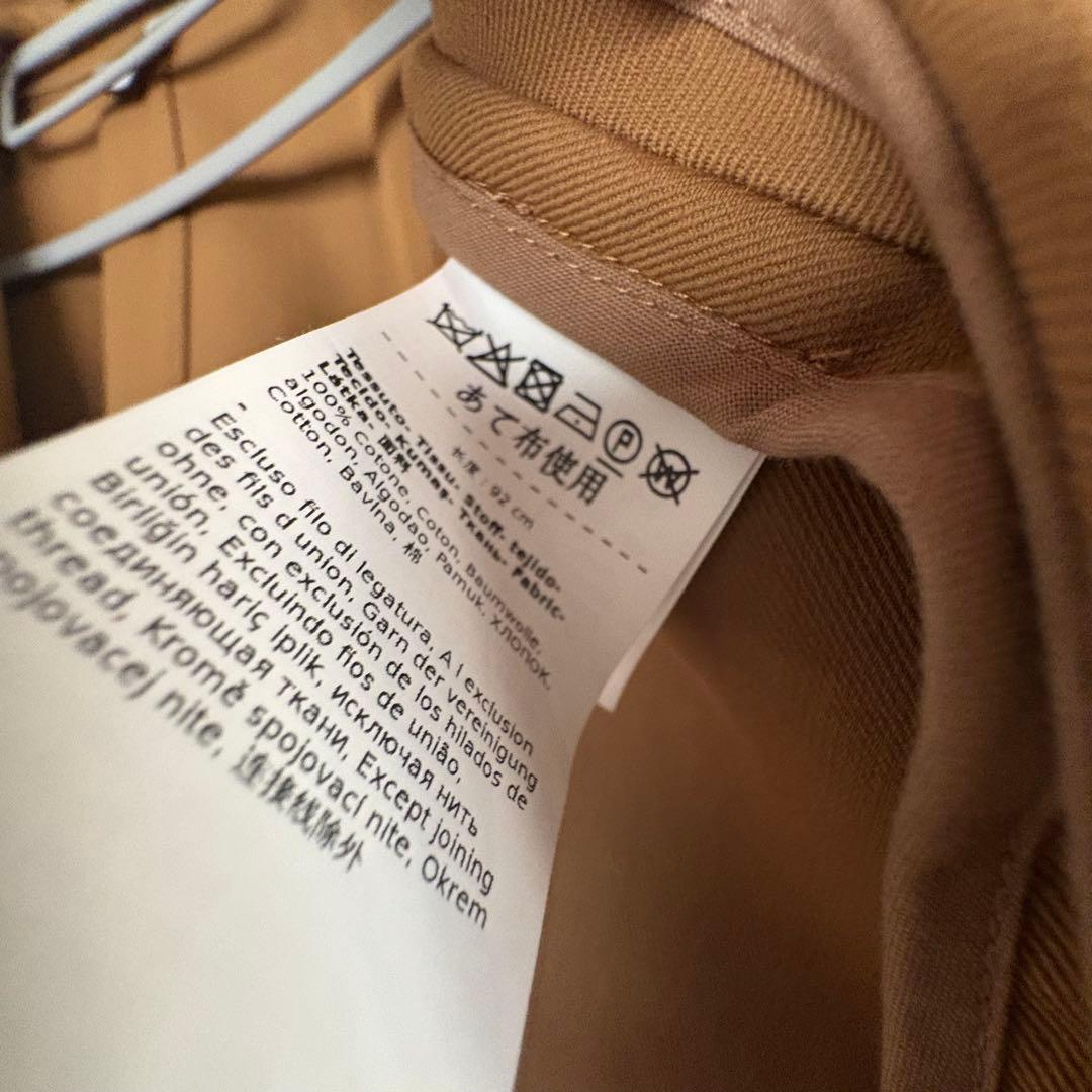 MAXMARA コットン ギャバジンケープ FATA ポンチョ トレンチコート