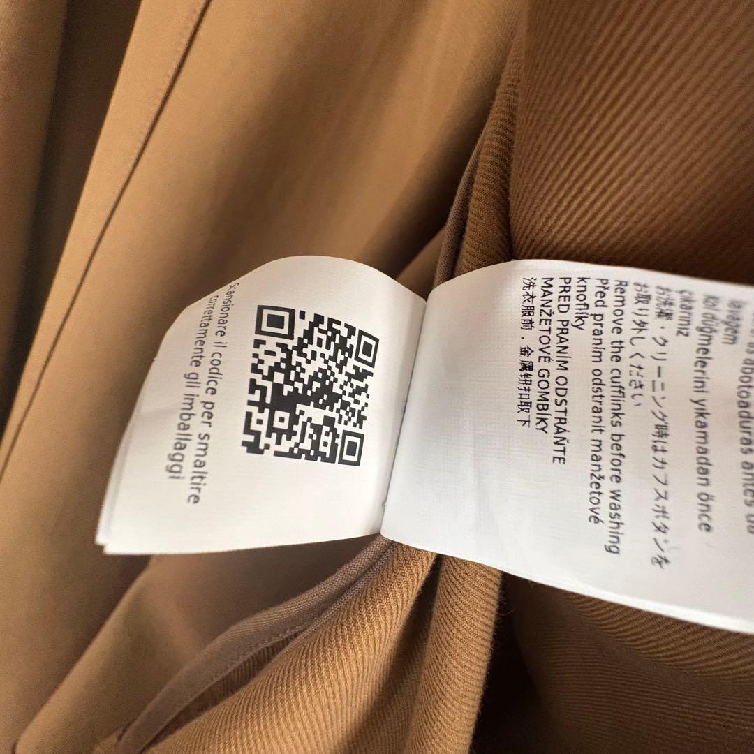 MAXMARA コットン ギャバジンケープ FATA ポンチョ トレンチコート