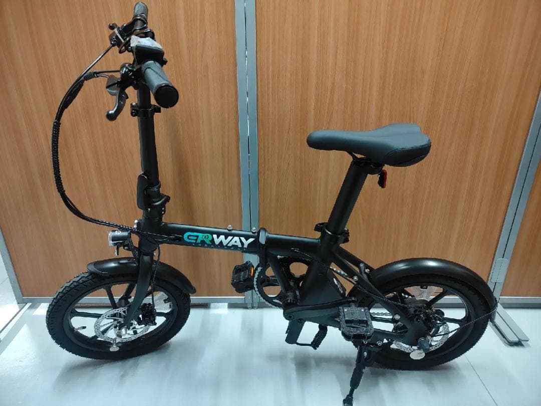 電動アシスト自転車ERWAYA01 Liteブラック