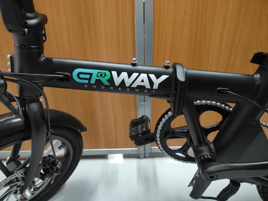 電動アシスト自転車ERWAYA01 Liteブラック