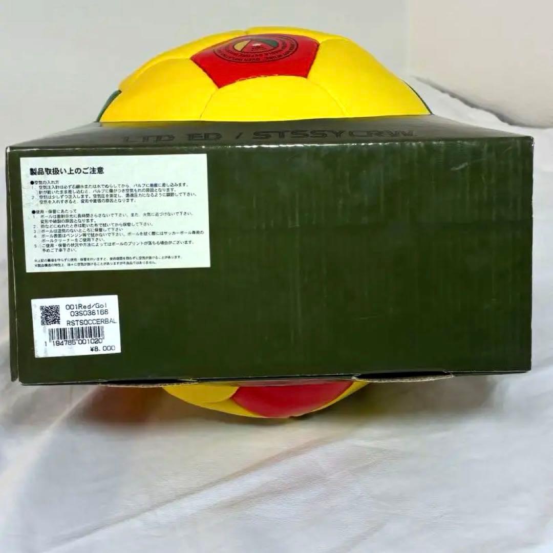 【激レア】OLD STUSSY サッカーボール SIZE5 ラスタヴィンテージ