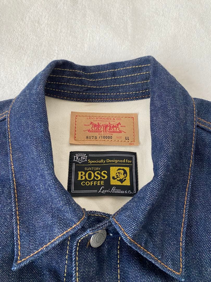 Levi's Boss 濃紺 1st 2nd デニムジャケット 1万着限定