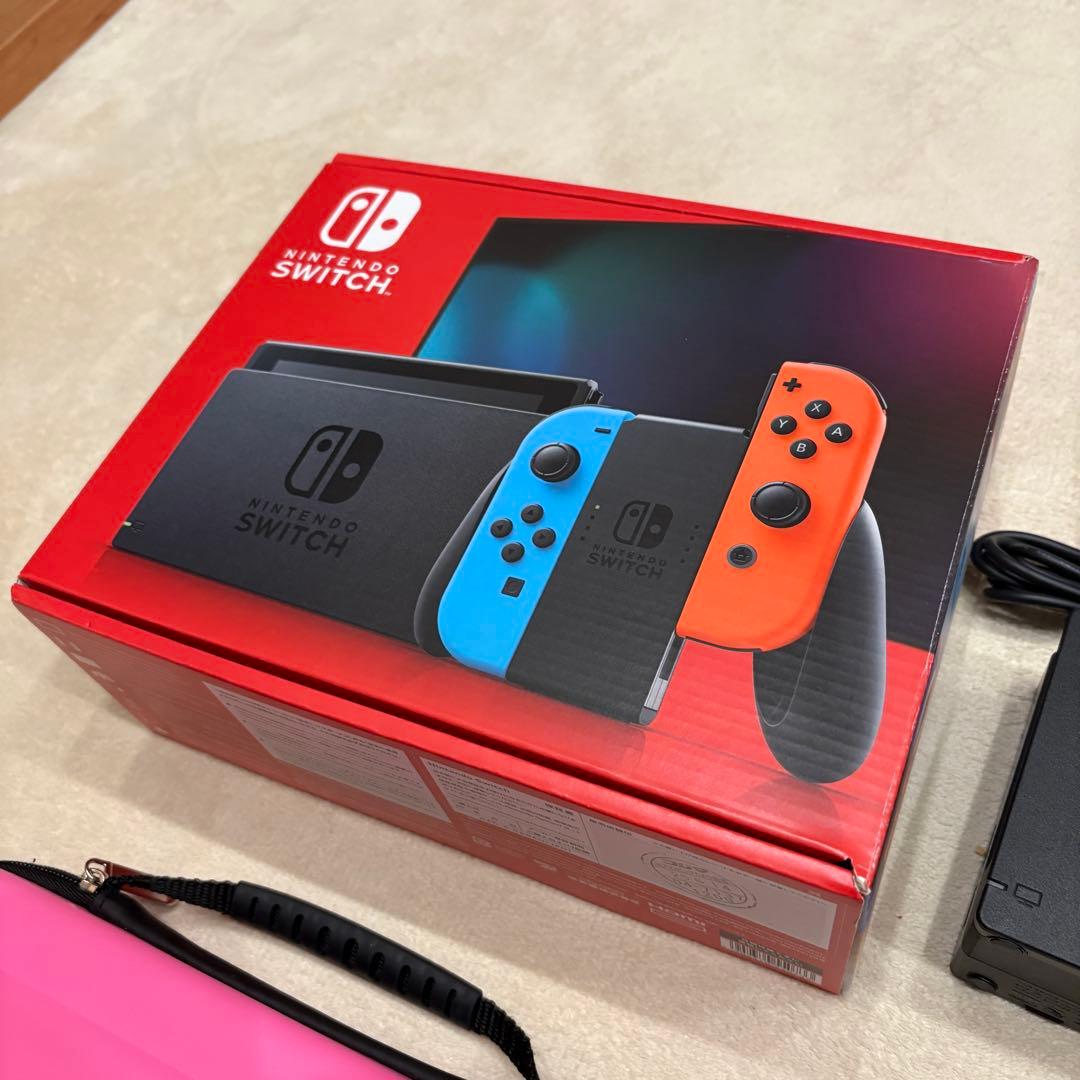 【美品】Nintendo Switch 本体 + リングフィットアドベンチャー