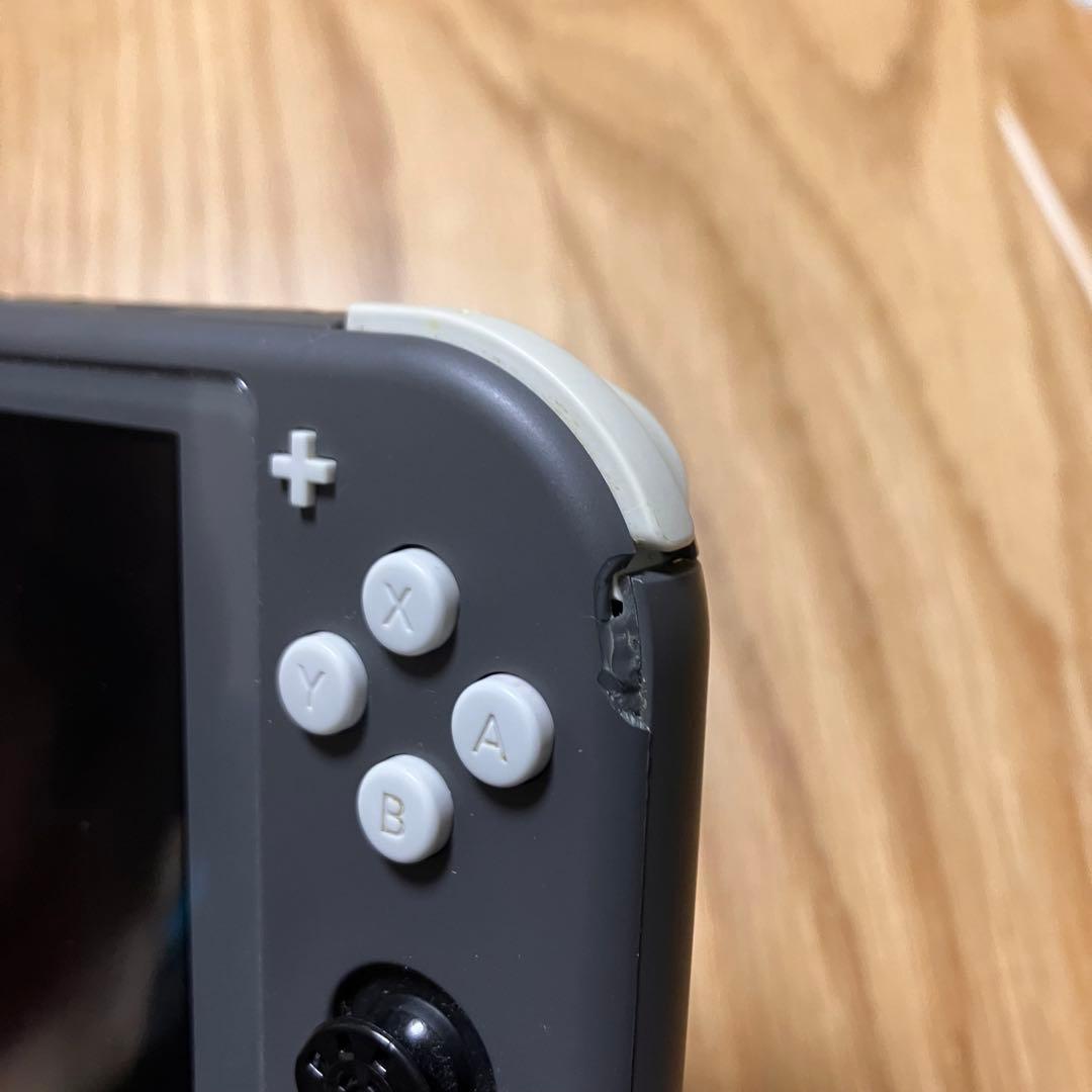 Nintendo Switch Lite グレー　ジャンク品