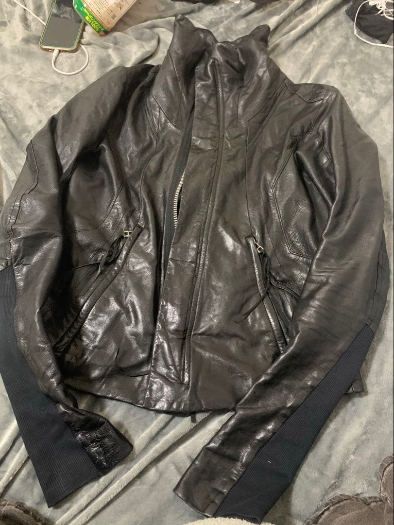ジャケット・アウター OOs ekam leather jacket