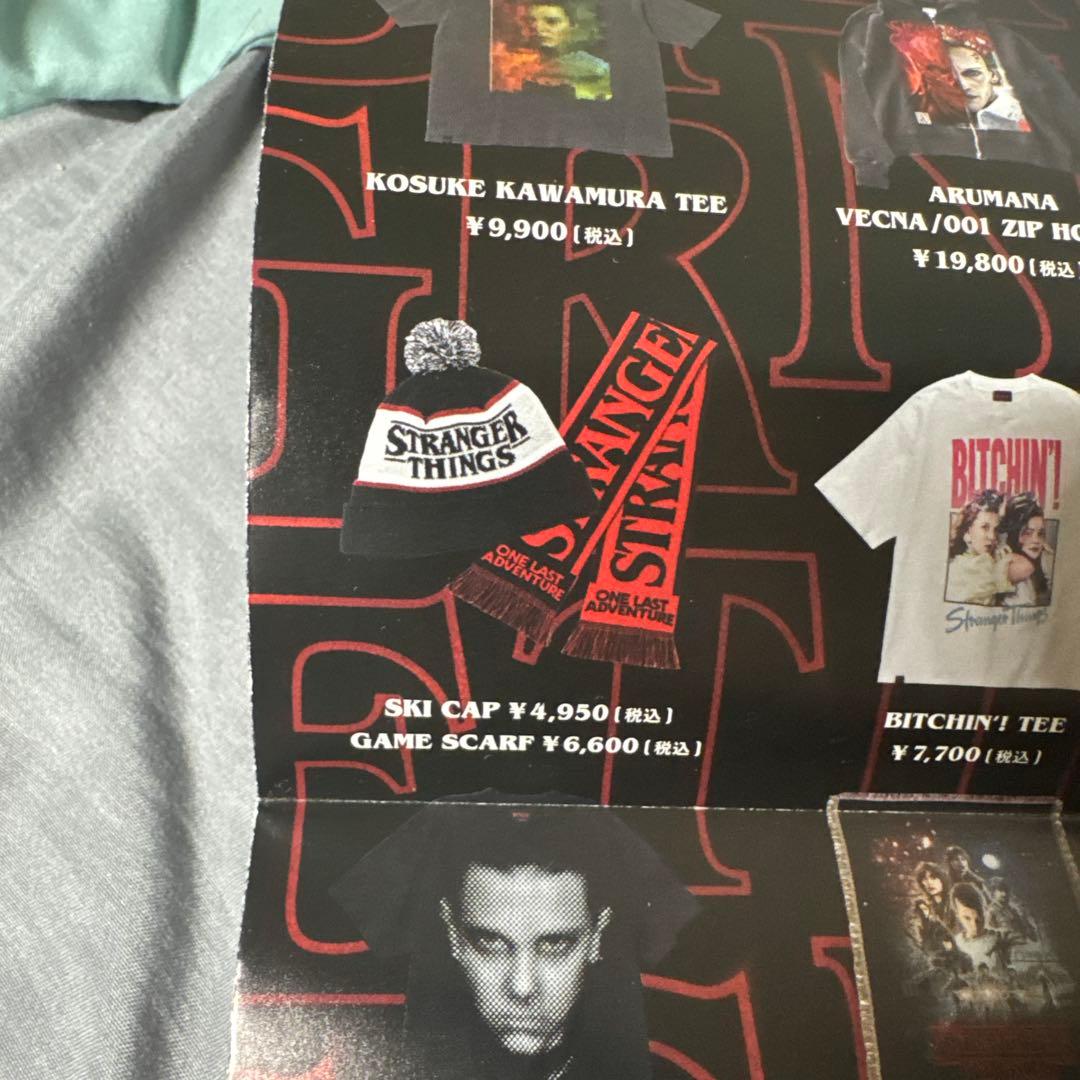 stranger things 原宿ポップアップ 帽子