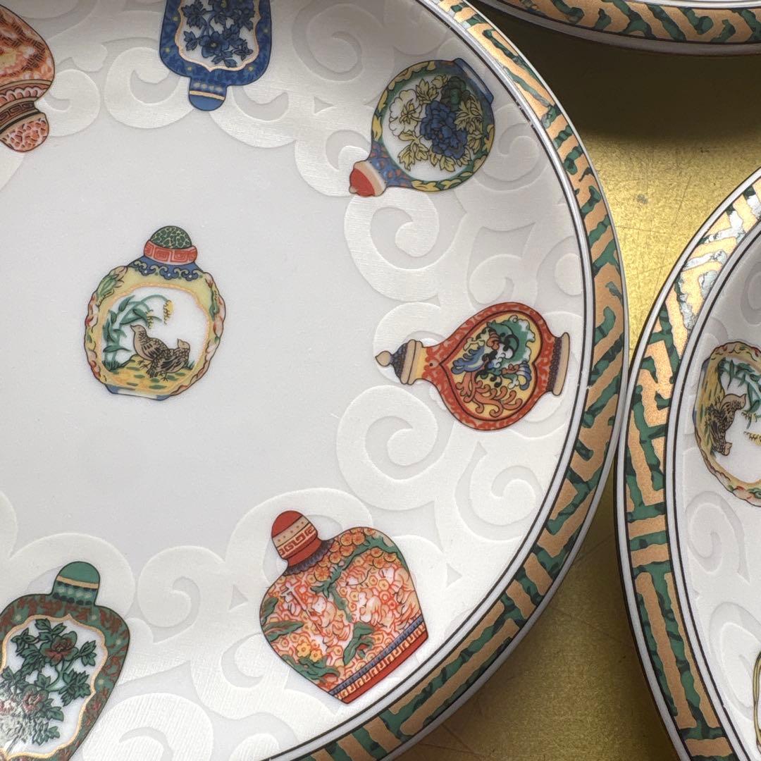 前畑陶器China Seas チャイナシ－ズ・小皿３枚【中古】