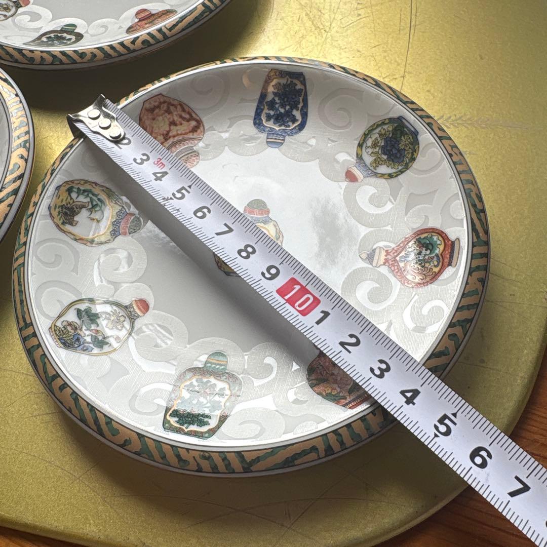 前畑陶器China Seas チャイナシ－ズ・小皿３枚【中古】