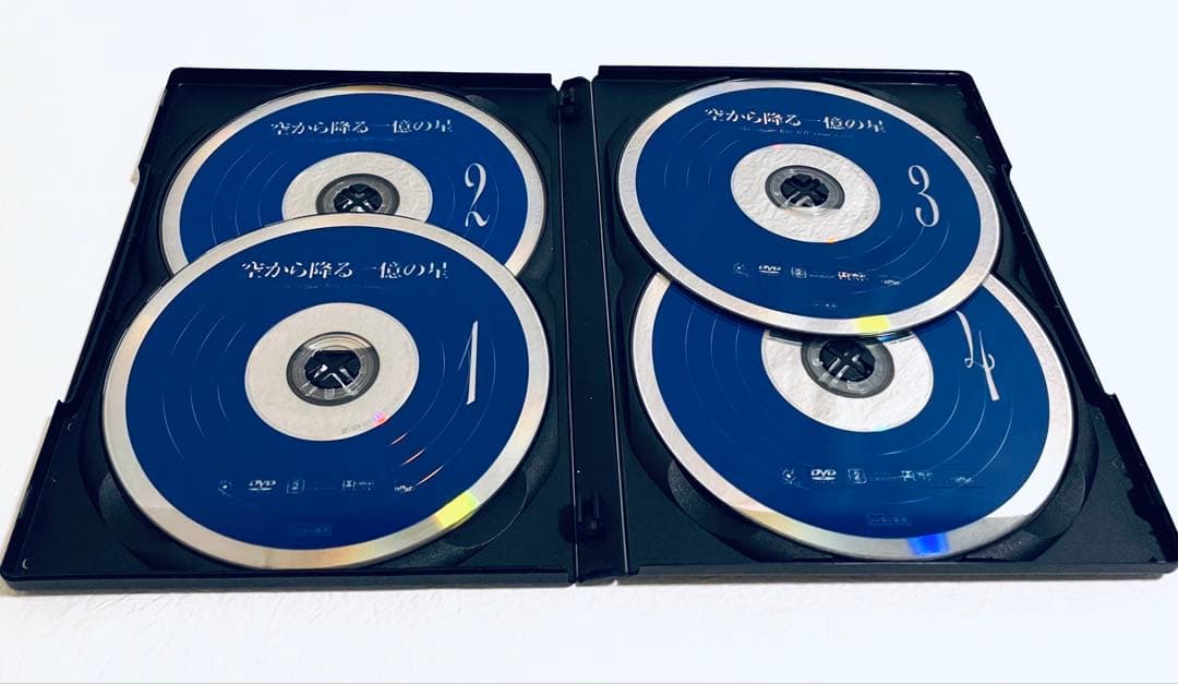 空から降る一億の星　【全4巻】　レンタル版DVD 全巻セット　明石家さんま