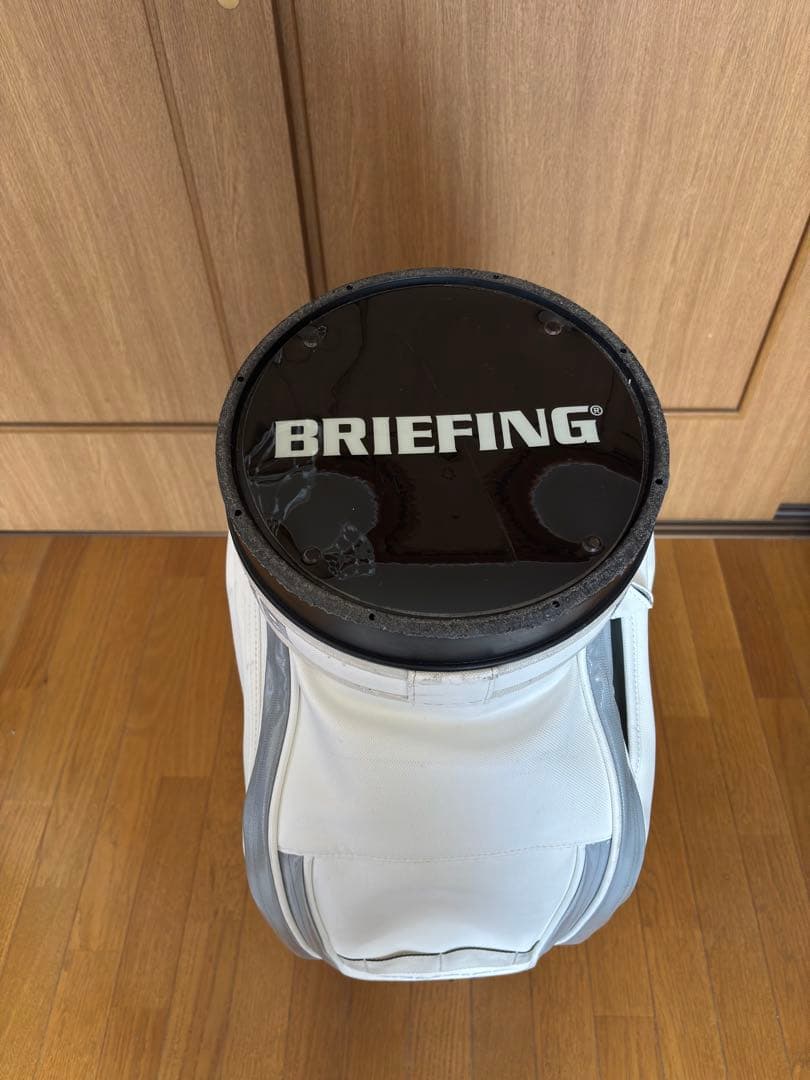 BRIEFING キャディバッグ ホワイト