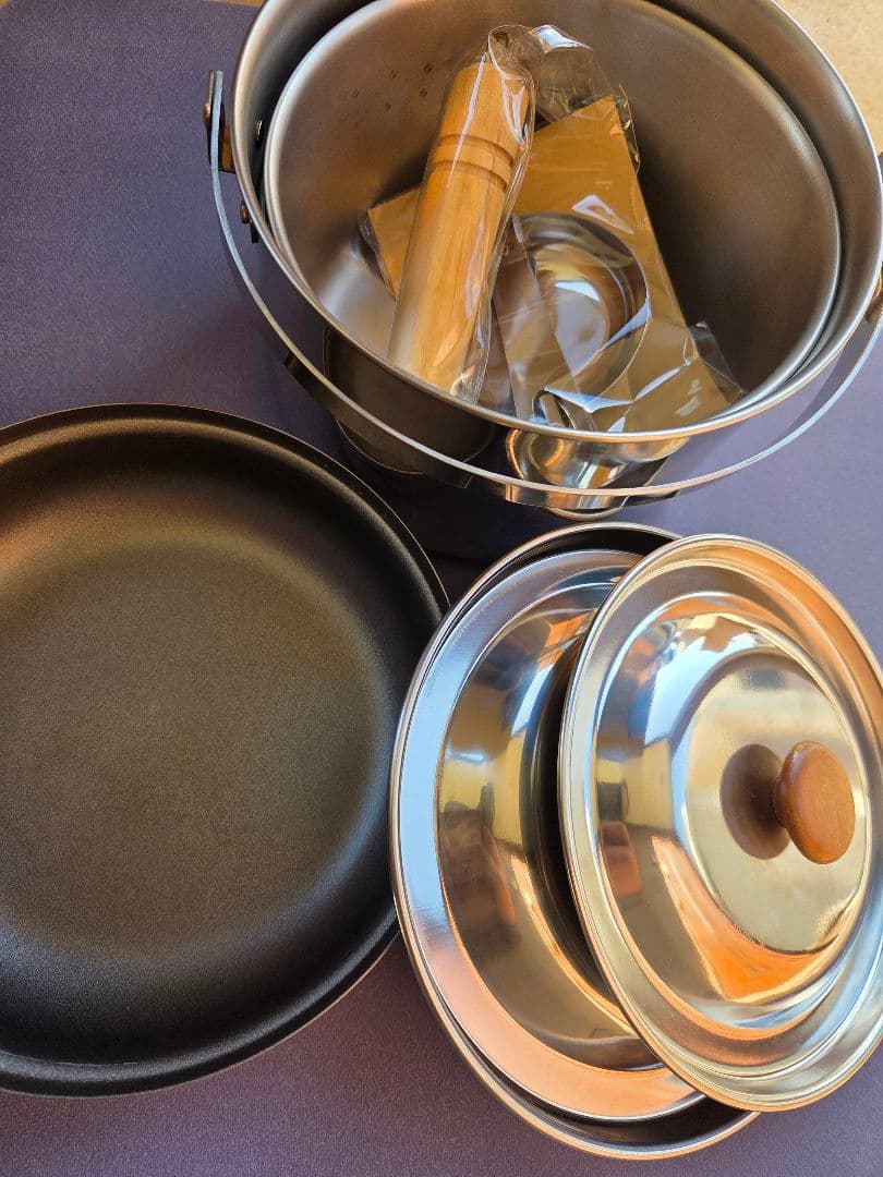 【廃番品】スノーピーク PEAK クッカー セット 旧ロゴヤマコウモデル