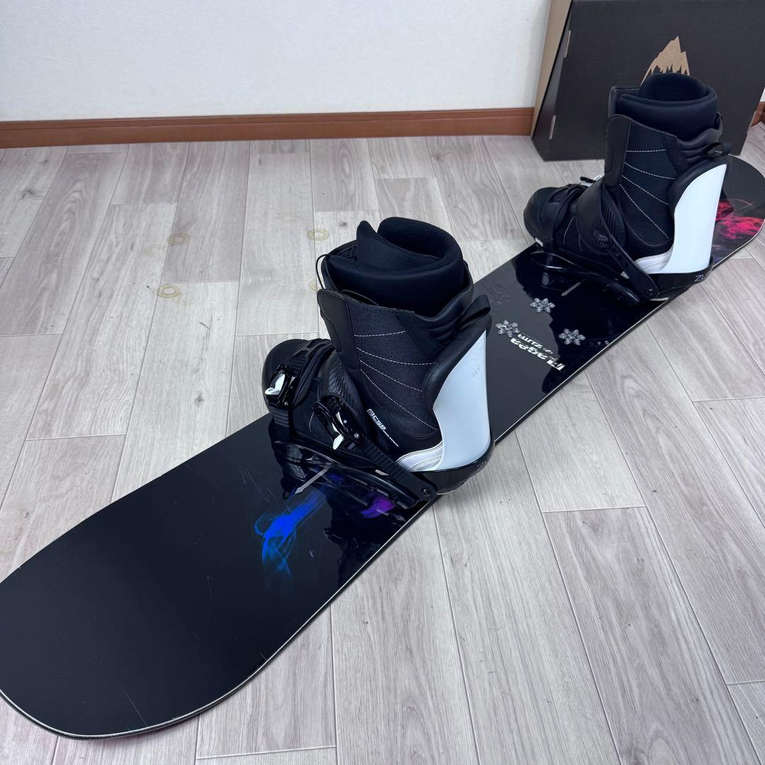 ZUMA スノーボード 155cm 4点セット