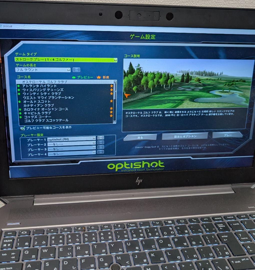 その他 optishot Infrared Golf Simulator