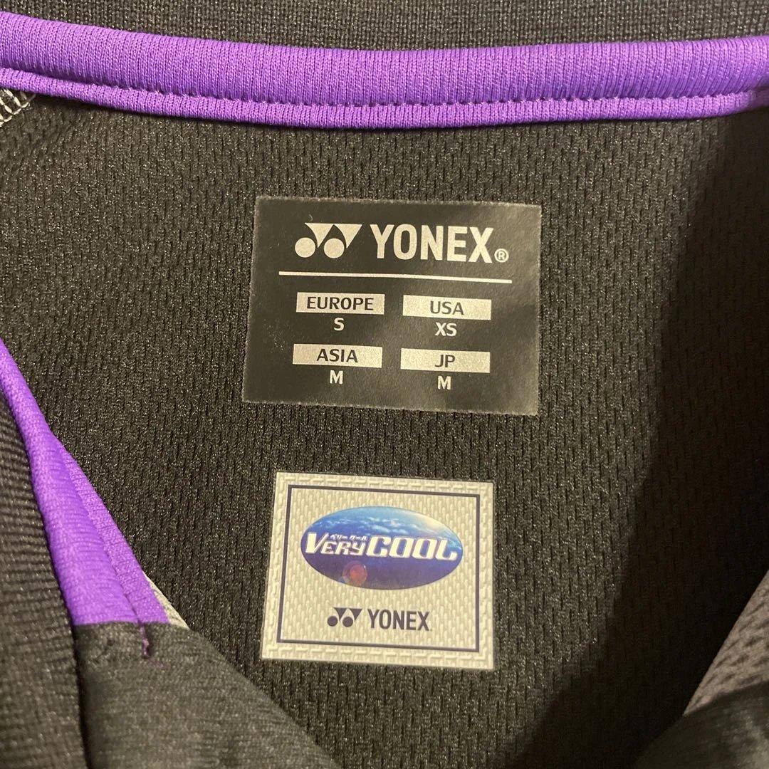 YONEX バドミントンウェア ユニゲームシャツ10678 （ブラック） M