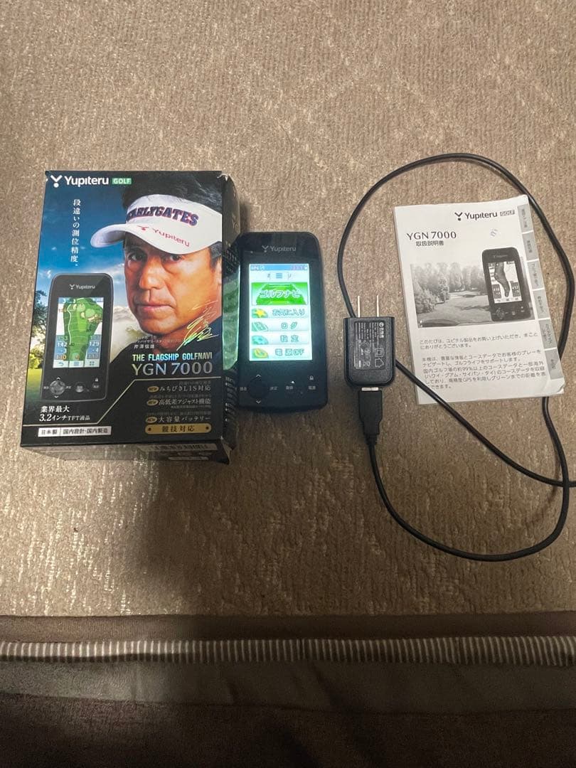 ユピテルYGN7000 ゴルフナビ GPSナビ