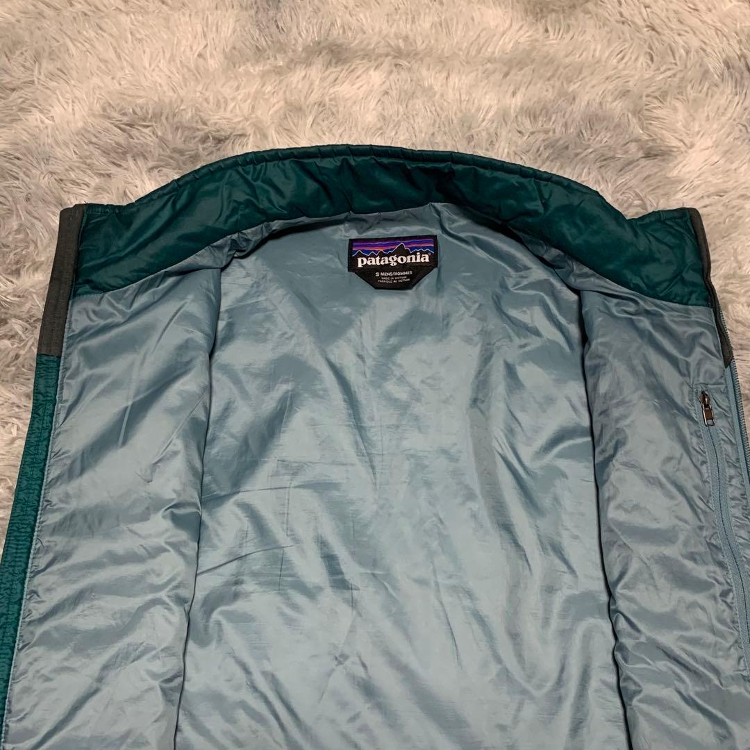 ★patagonia キルティングベスト ダウンベスト ナノパフベスト 緑★