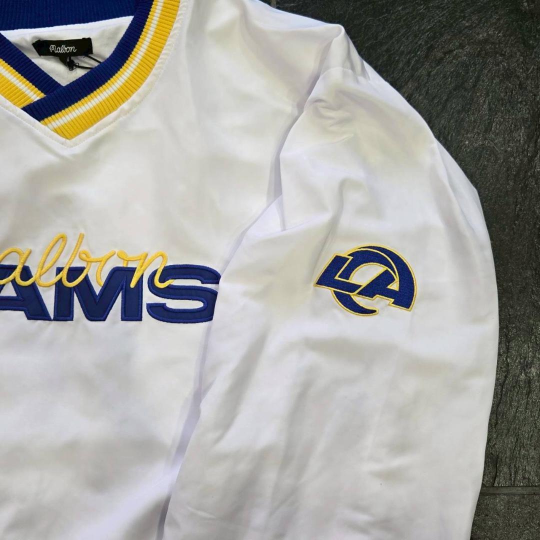 Malbon Golf x Los Angeles Rams　プルオーバー　L