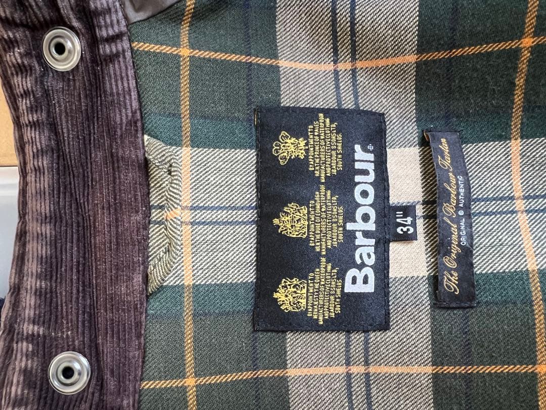 Barbour Spey Jacket 34インチ